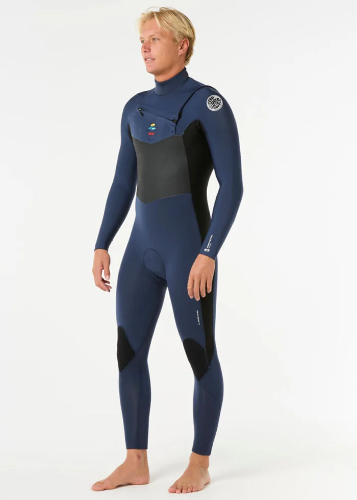 חליפת גלישה ארוכה - 3/2 Dawn Patrol 3/2 Chest Zip Wetsuit – תמונה 8