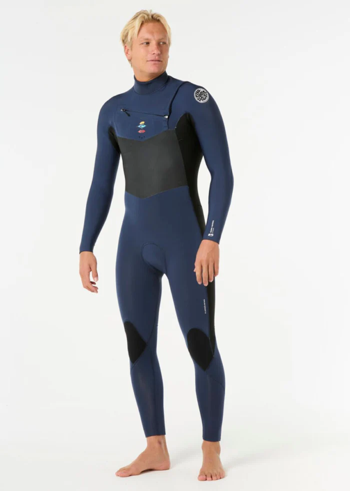 חליפת גלישה ארוכה - 3/2 Dawn Patrol 3/2 Chest Zip Wetsuit – תמונה 7